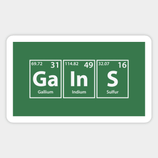 Gains Elements Spelling Magnet